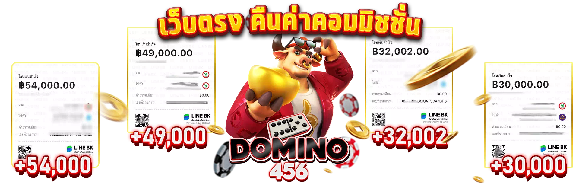 domino456 สล็อตเว็บตรง อันดับ 1 แตกหนักจ่ายจริง ระบบออโต้ทันสมัย